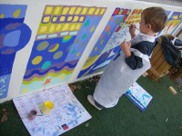 Ensemble sur un projet de fresque murale