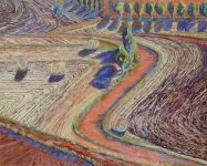 huile sur toile 100x73